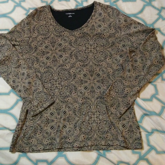 croft & barrow Tops - Croft & Barrow long sleeve top